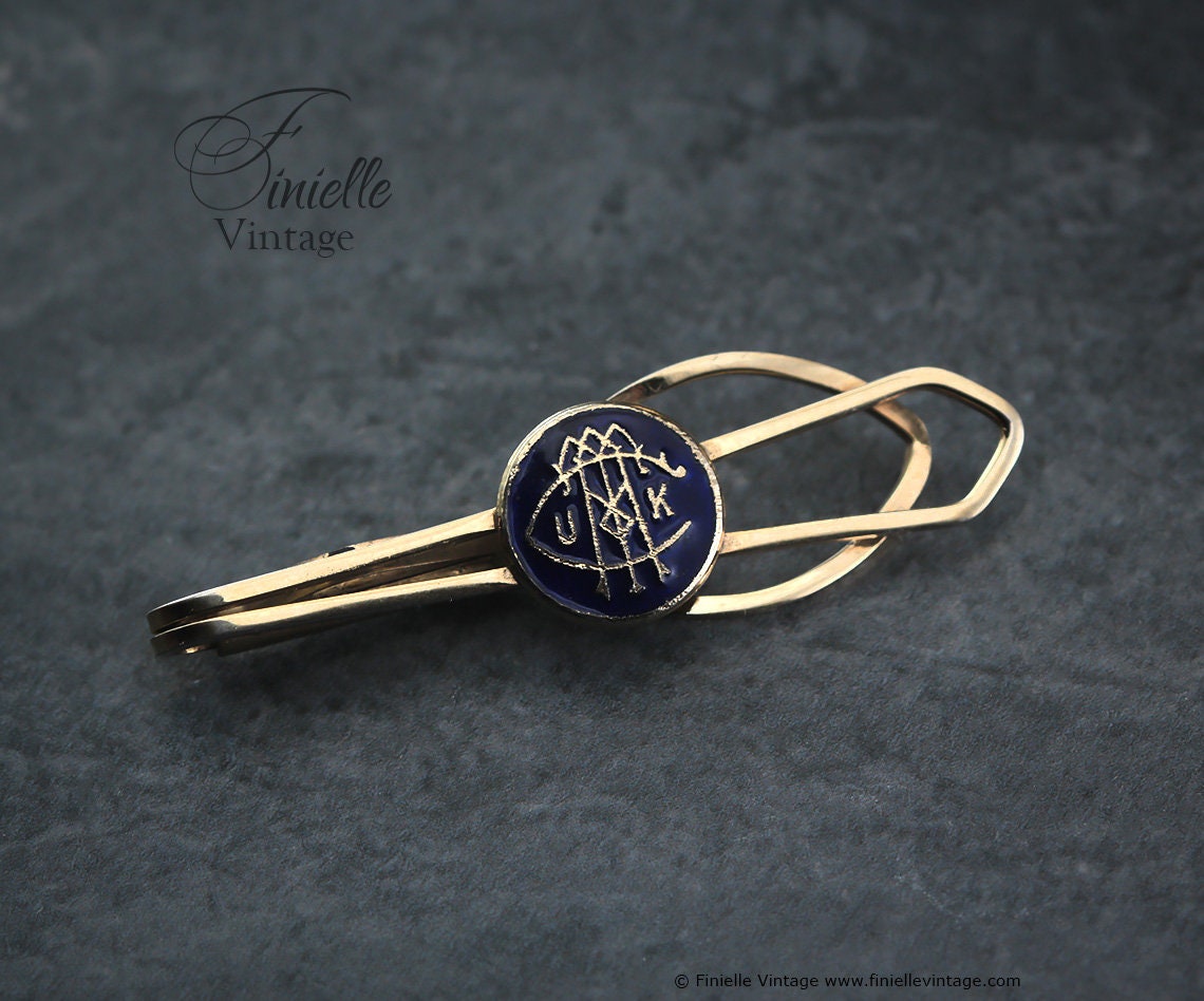 Vintage 1970s UKCTA Masonic Commercial Travellers Association Tie Clip, Lambournes Birmingham Ltd, Collectible Vintage Jewelry Jewellery