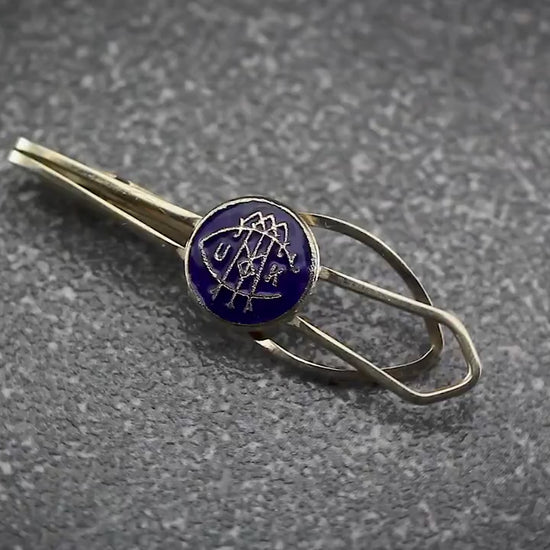 Vintage 1970s UKCTA Masonic Commercial Travellers Association Tie Clip, Lambournes Birmingham Ltd, Collectible Vintage Jewelry Jewellery